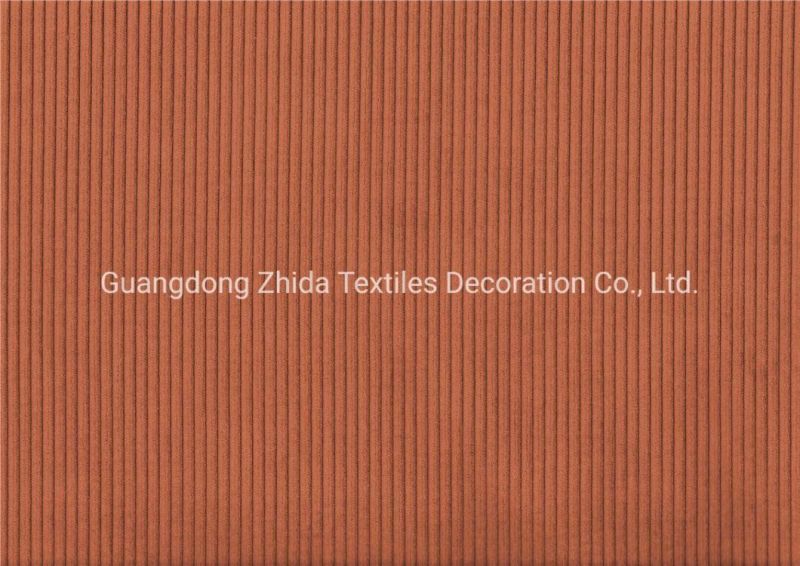 Upscale Textile Classic Corduroy Cotton Linen Sofa Furniture Fabric