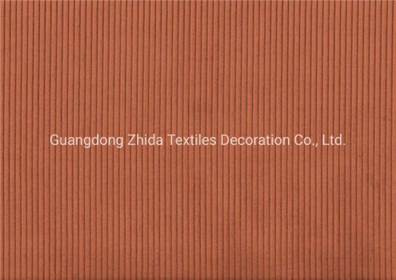 Upscale Textile Classic Corduroy Cotton Linen Sofa Furniture Fabric