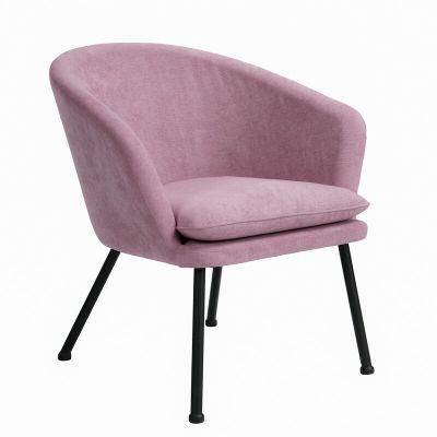 Modern Leisure Chair Design Wooden Frame Relaxing Sofa Chair Velvet Accent Chairs for Living Room