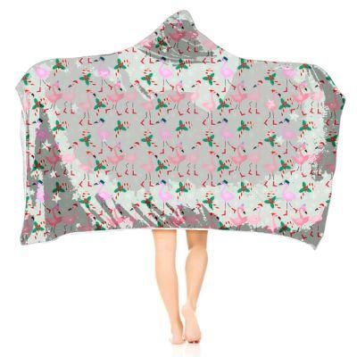 Bedding Flamingo Blanket on The Bed Animal Cartoon Dog Plush Throw Blanket Bedspread Christmas Sofa Cover