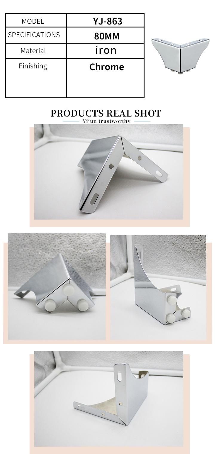 Sofa Hardware Metal Furniture Legs Corner Legs