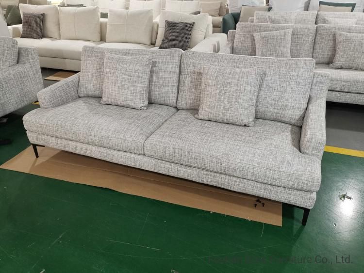 China Home Furniture Living Room Hotel Modern Luxury Leather Sofa
