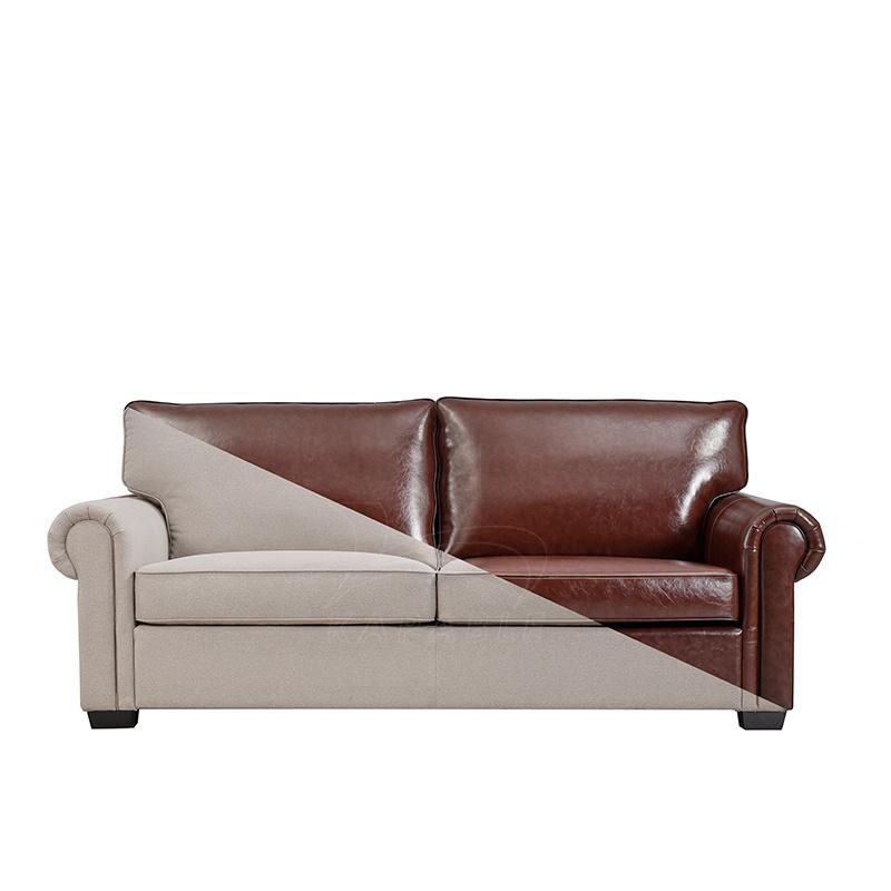 Real Leather Home Lancaster Sofa for Living Room