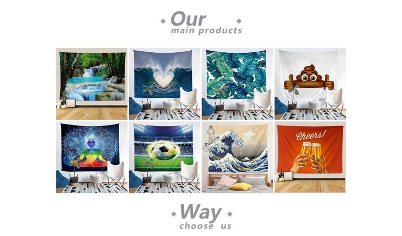 Tapestry Vintage Dogs Animal Wallhanging Blanket Armchair Sofa Decor Couch Blanket Home Decoration