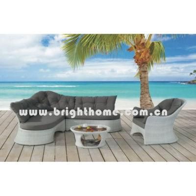 Resin Wicker Patio Balcony Leisure Sofa Set Outdoor Furniture / Wiker Furniture Sofa (BP-832)