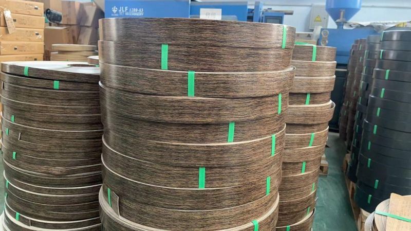 Wood Grain Embossed PVC for Edge Banding and PVC Profile