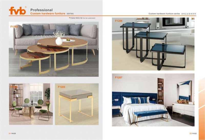 Fashion Furniture Accessories Durable Sofa Table Wood Grain Leg for Modern Sofa