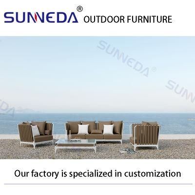 European Style Hotel Lawn Villa Beach Pool Garden Outdoor Sofa