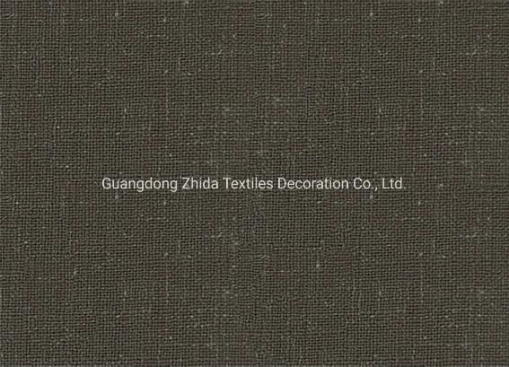 Hot-Selling Natural Linen Durable Sofa Plain Furniture Fabric
