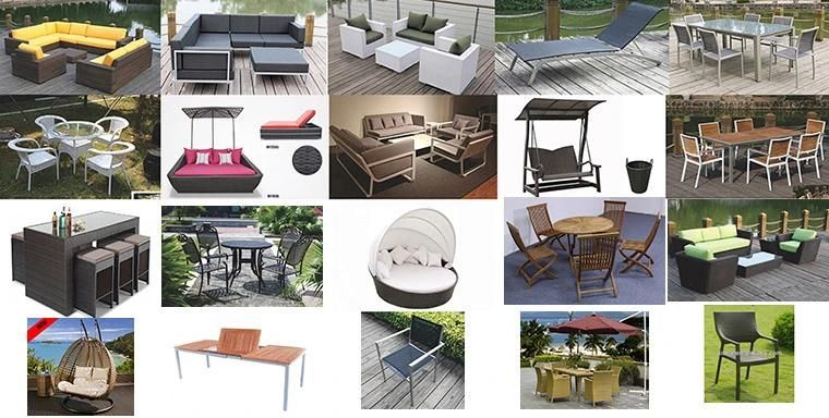 Patio Outdoor Garden Teak Wooden Sofa Set Corner L Shape Lounge Furniture