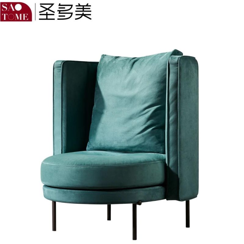 Modern Popular Comfortable Lazy Sofa Hotel Living Room Cloth Leisure Chair