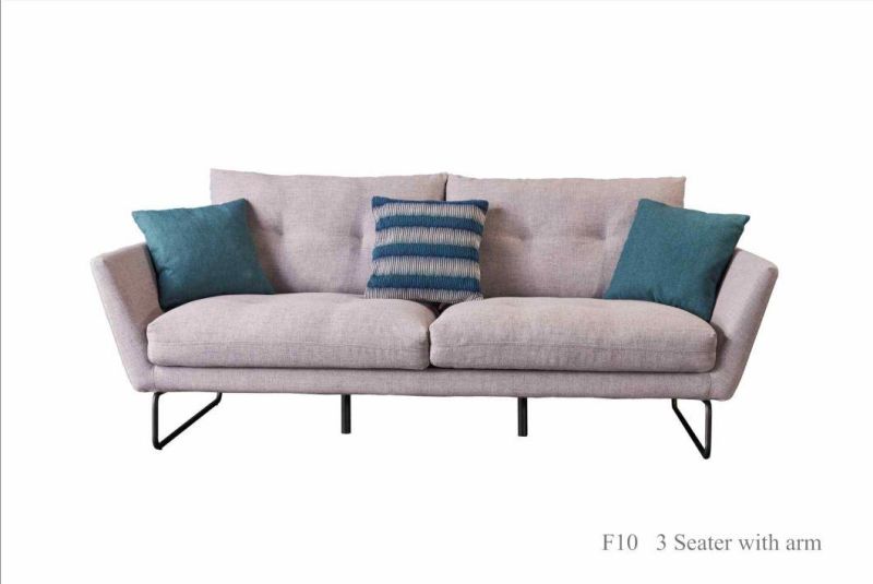F10 Single Sofa with Armrest Fabric Sofa in Home with Sofa
