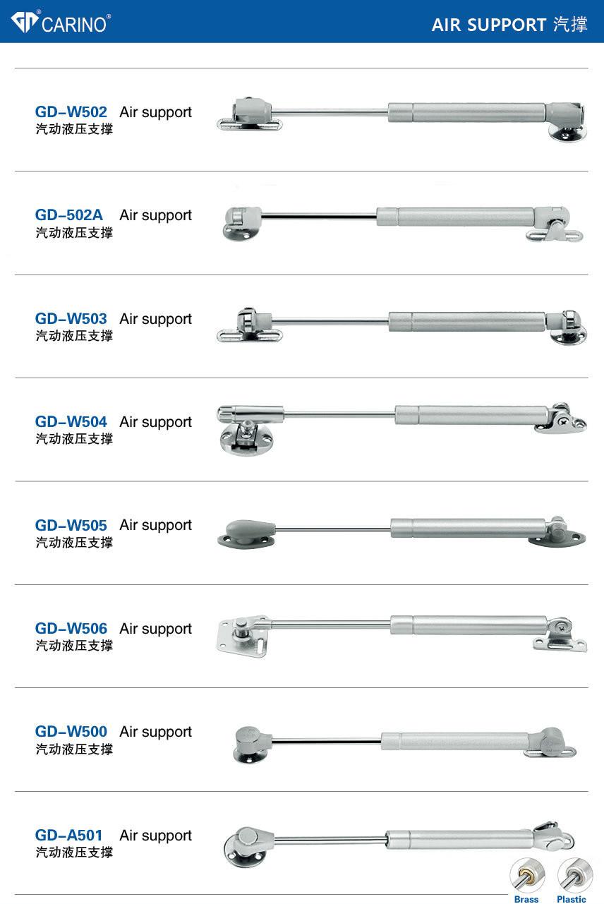 A501 60/80/100/120n Soft-Closing Bed Lifter Air Support with Gas Spring