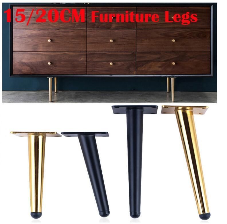 Metal Tapered Sofa Cupboard Cabinet Furniture Leg Feet