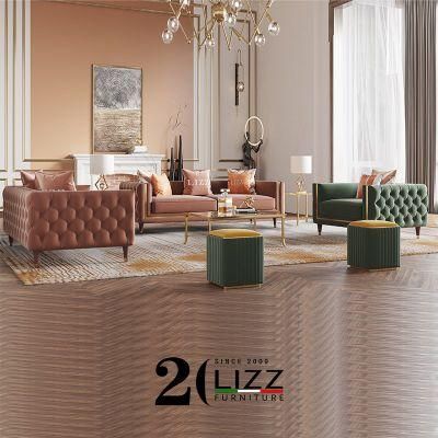 UAE Arabic Furniture Modern Sectional 1+2+3 Seater Fabric Sofa