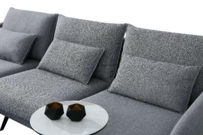 Foshan Gainsville Modern Furniture Italy Modern Home Leisure Fabric Sofa in Living Room Furniture