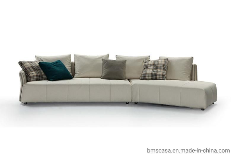 Modern Style New Design Curved Shape Sectional Sofa