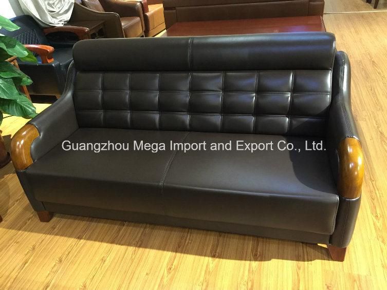 Genuine Leather High Quality Sofa Sets Commercial Sofas (FOH-8013)