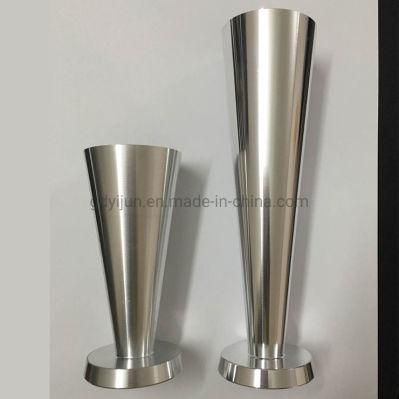 Aluminum Alloy Sofa Feet Chrome Metal Leg