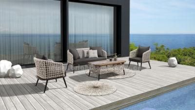 Aluminium Wicker Patio Outdoor Sofa Furniture