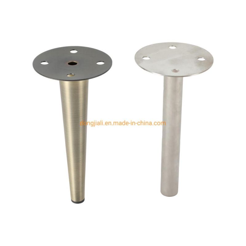 Brass Brush Steel Table Sofa Feet Legs for Table Metal Furniture Feet Legs Parts