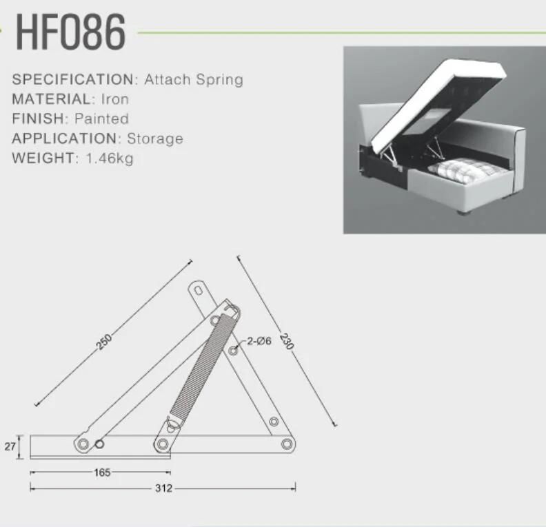 Furniture parts sofa bed hinge mechanism