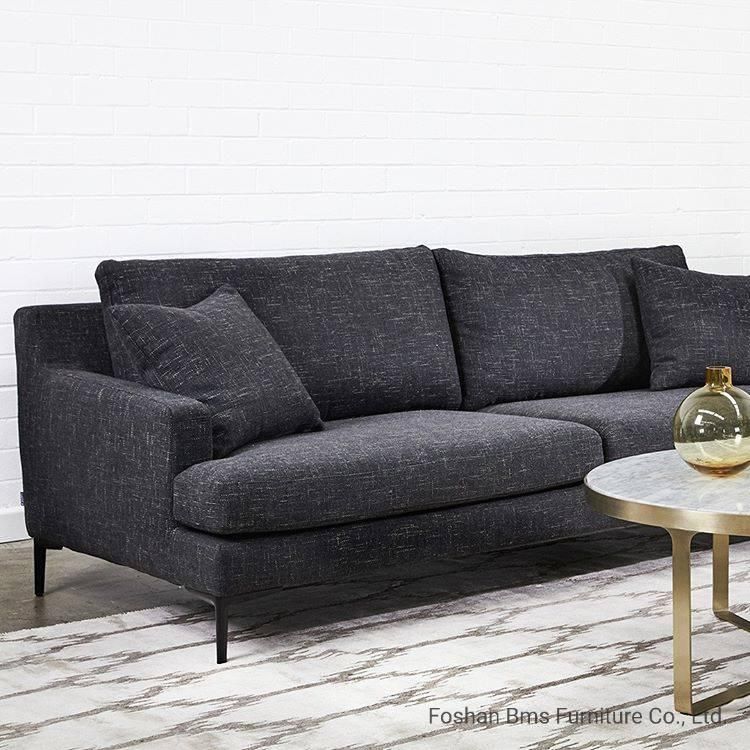 China Home Furniture Living Room Hotel Modern Luxury Leather Sofa