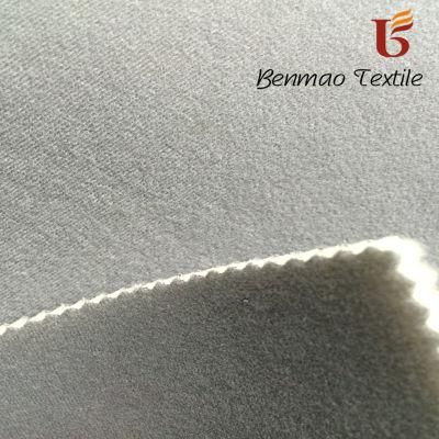 Double Brushed Tricot Fabric Bonded with Sponge