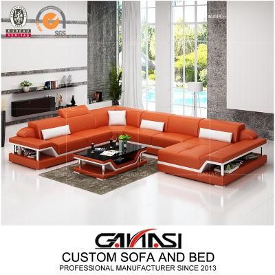 Home U Shape Livingroom Sofa Furniture