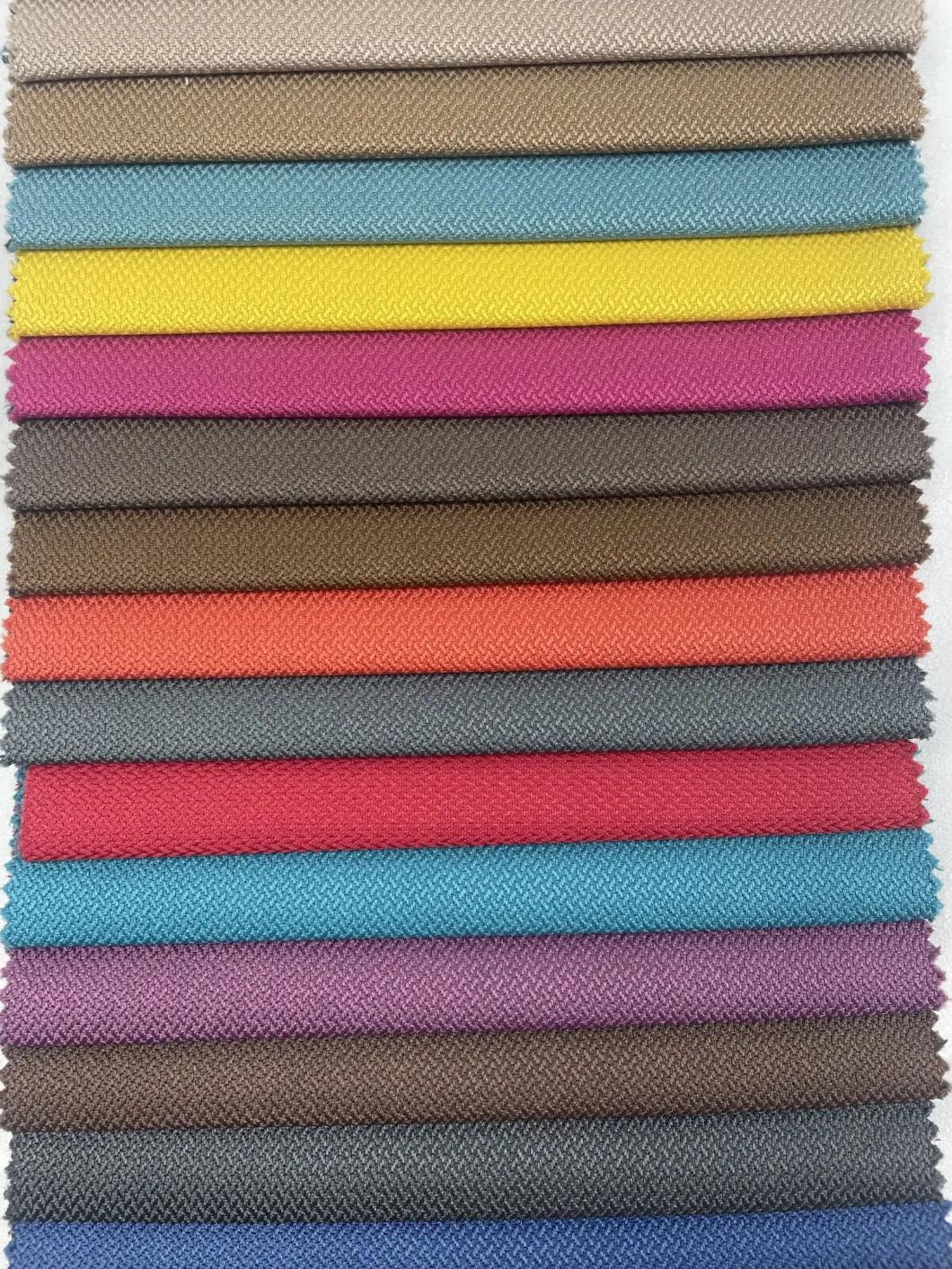 China High Quality Polyester Plain Linen Upholstery Fabric for Sofa and Chair