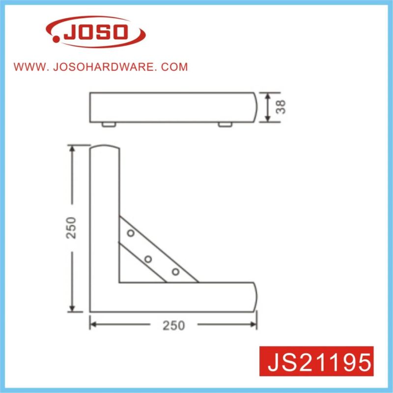 V Shape Metal Sofa Leg of Furniture Hardware