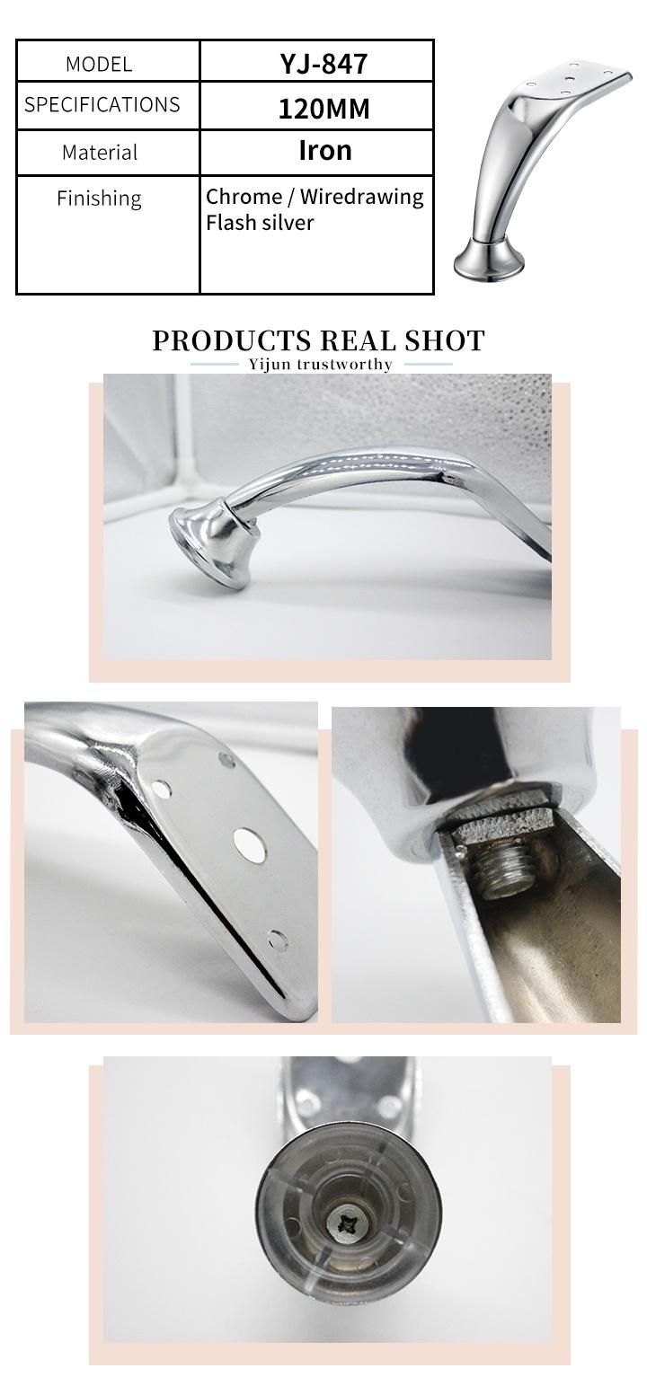 New Style Sofa Parts Different Height Metal Furniture Feet