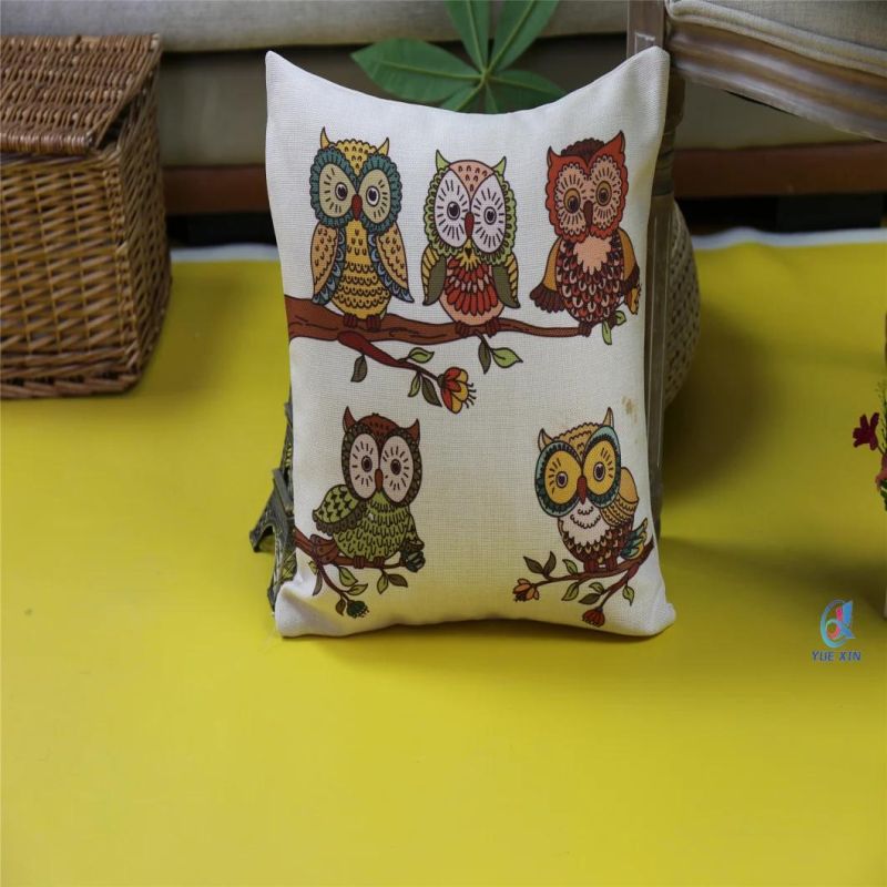 Fashion Cotton Linen Back Pillow / Sofa Cushion Decor