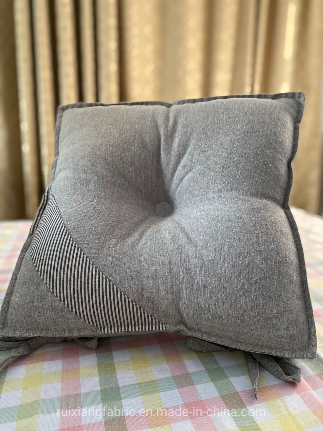 Fashion Polyester Yarn Dyed Jacquard Cushion for Sofa, Travel, Bedding, Neck Pillow, Decorative, Hotel, Chair, Home Textile