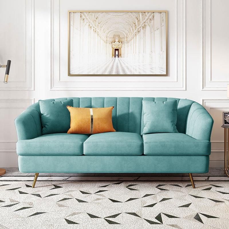 2021 Simle and Modern Design Fabric Home Leisure Sectional Sofa Furniture