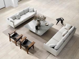 Chinese Commercial Living Room Couch Leisure Leather Fabric Recliner Sofa