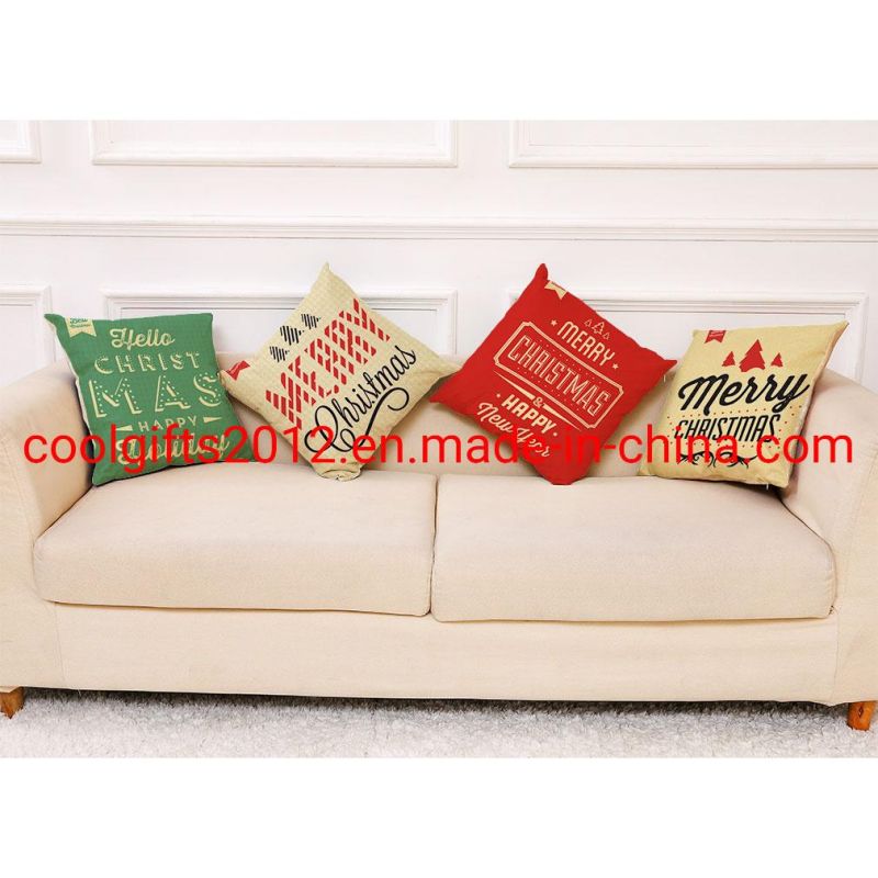 Halloween Pillow Covers Decorative Pillow Case Cotton Linen Sofa Square Pillow Case