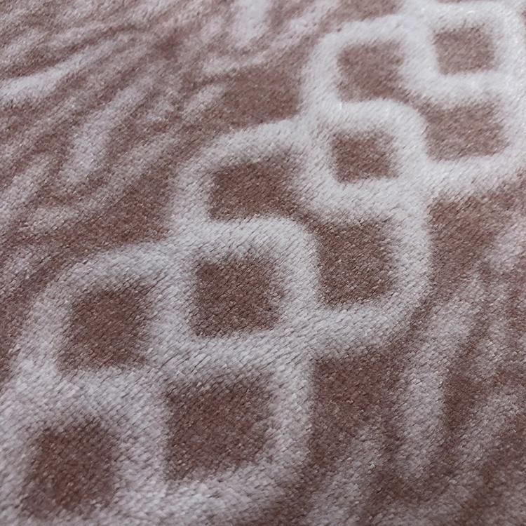 Warm Back Side Printing Cutting Bedding Sofa Blanket Throws