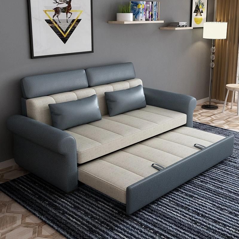 Fabric Folding Bed Sofa Living Room Furniture Sofa Bed Folding, Technology Fabric Sofa Bed