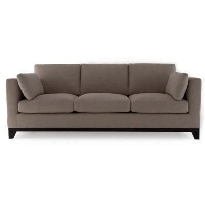 Comfortable Three Seating Sofa with Timber Base