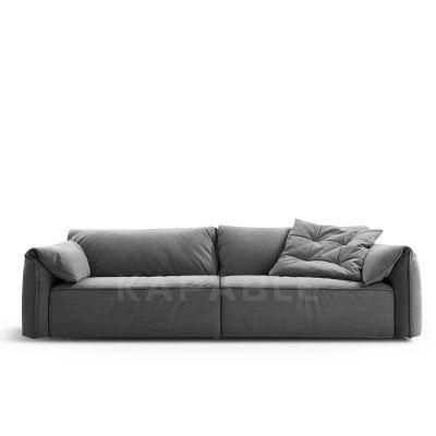 Contemporary Leisure Fabric Sofa Modern Couch Home Furniture Set for Living Room