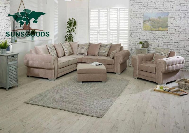 Fabric Furniture From China Hotel Furniture Sleeper Couch/L Shape Sectional Sofa