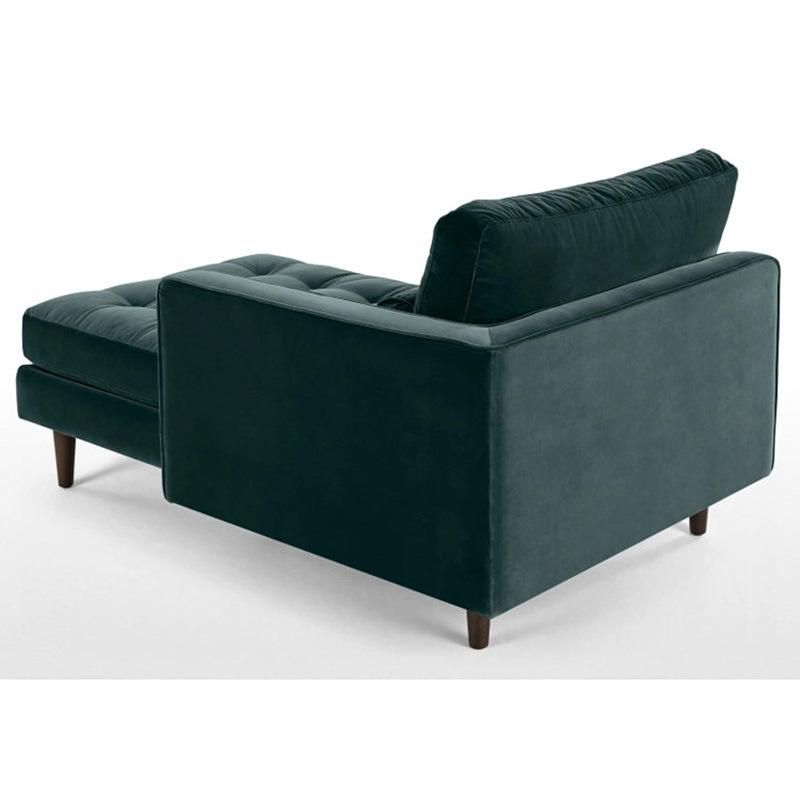 China Factory Wholesale Modern Couch Furniture Living Room Sofa Chaise
