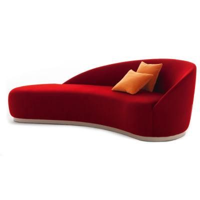 Modern Hotel Living Room Furniture with Unique Shape Sofa