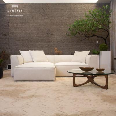 New Modern Living Room Recliner Corner Fabric Home Furniture Sofa