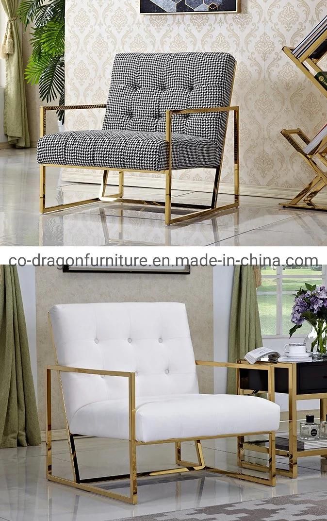 Modern Living Room Sofa Chair Steel Frame Lounge Sofa Chair