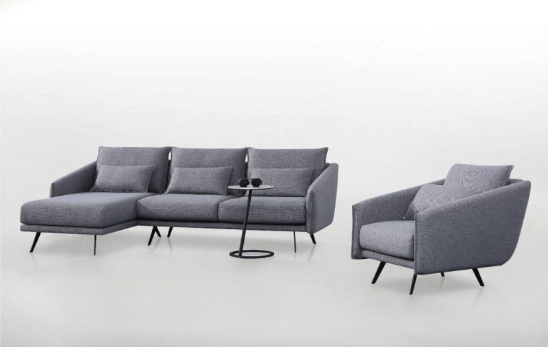 Foshan Gainsville Modern Furniture Italy Modern Home Leisure Leather Sofa Living Room Furniture
