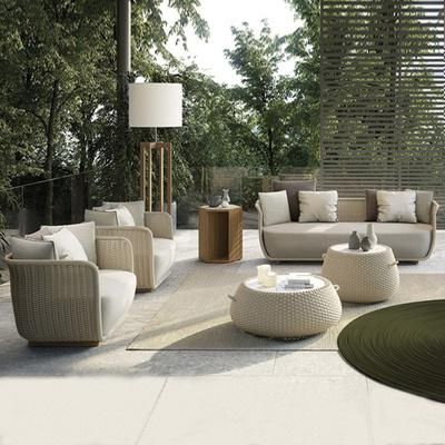 Outdoor Sofa Furniture Villa Garden Table and Chair