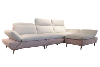 Modern Corner Couch Home Seating Scandinavian Fabric Sofa for Living Room Furniture Sets