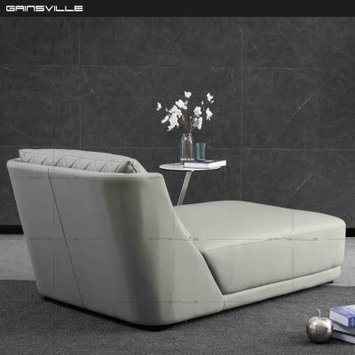 Chinese Modern Leather Sofa Hotel Lobby Home Living Room Sofa Furniture Made in China
